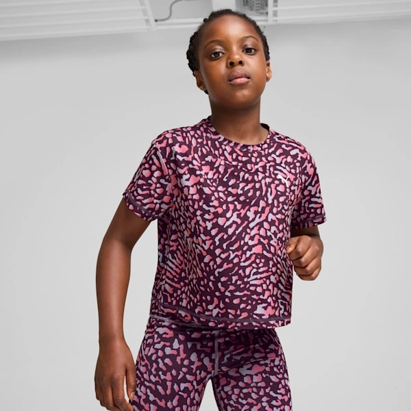 PUMA TRAIN FAVORITE Kort T-shirt til Store Børn Leg i Stil!