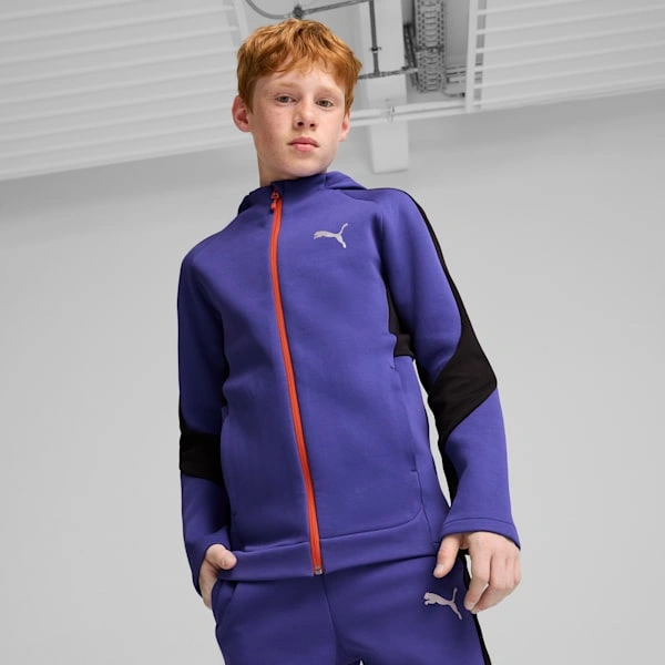 Stilful PUMA Hoodie til Aktive Børn – EVOSTRIBE Komfort